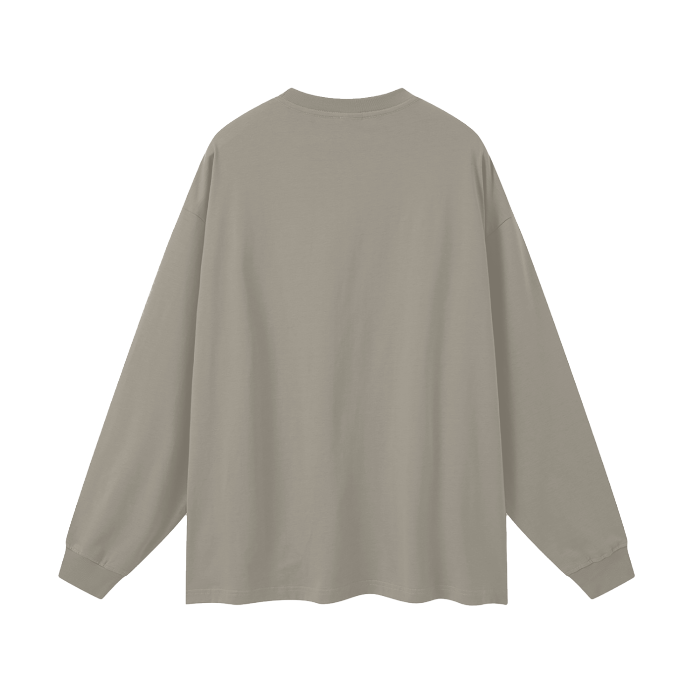 Noctis Athletic Crest Long Sleeve Tee – Heavyweight Oversized Drop Shoulder