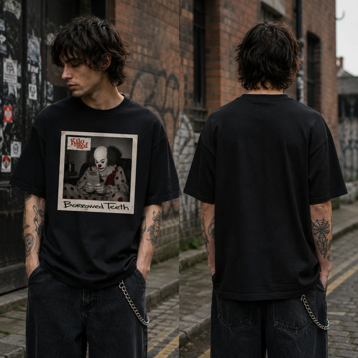 Kilo of Red – Borrowed Teeth Album Cover T-Shirt | Official Graphic Tee