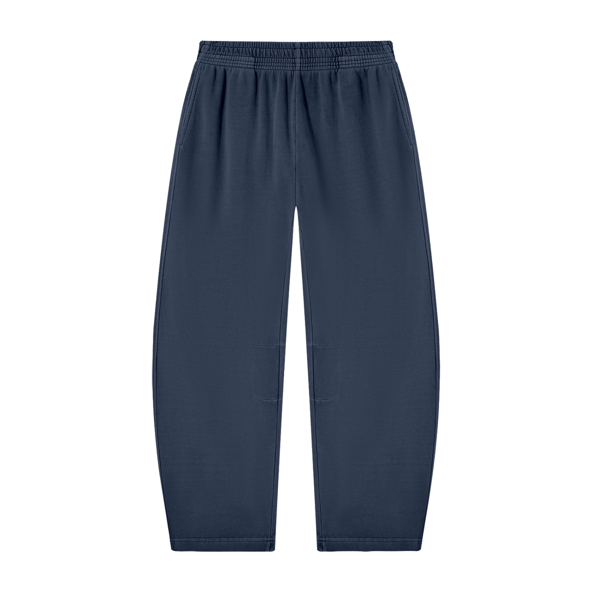Unisex Vintage Washed Barrel Leg Sweatpants