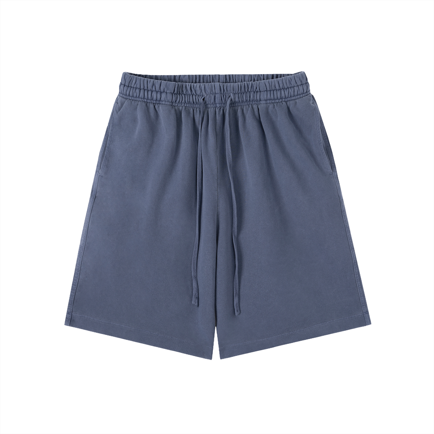 Vintage Wash Cotton Shorts Unisex Design