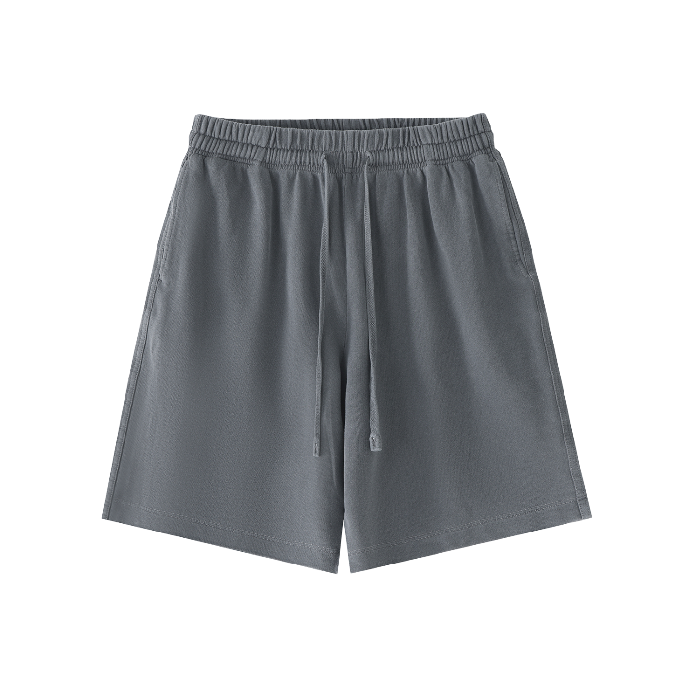 Vintage Wash Cotton Shorts Unisex Design