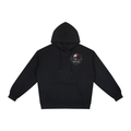Noctis Rosa Gothic Hoodie | Skull & Rose Graphic Pullover | Unisex Hoodie