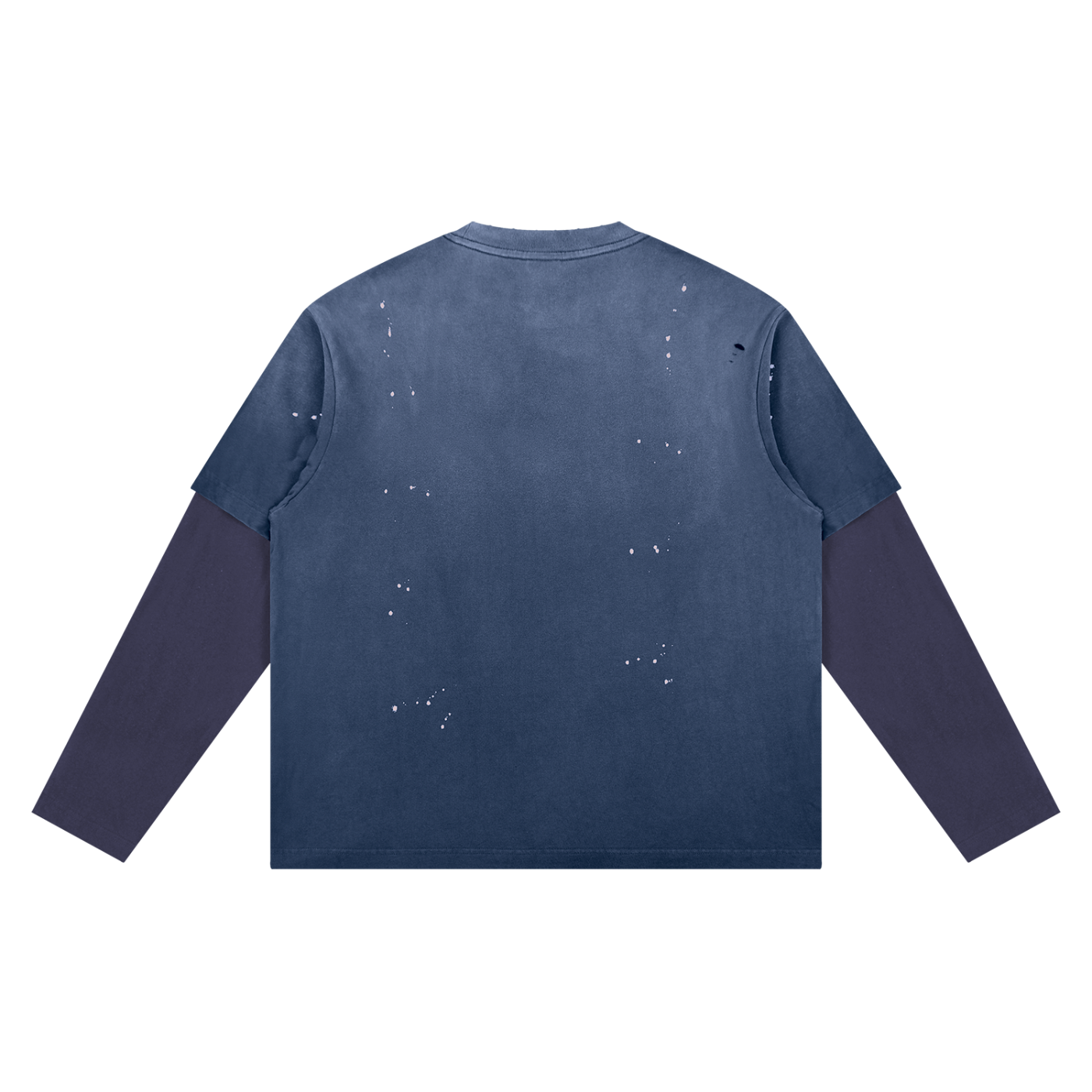 In The Shadow We Remember Gothic Vintage Wash Layered T-Shirt