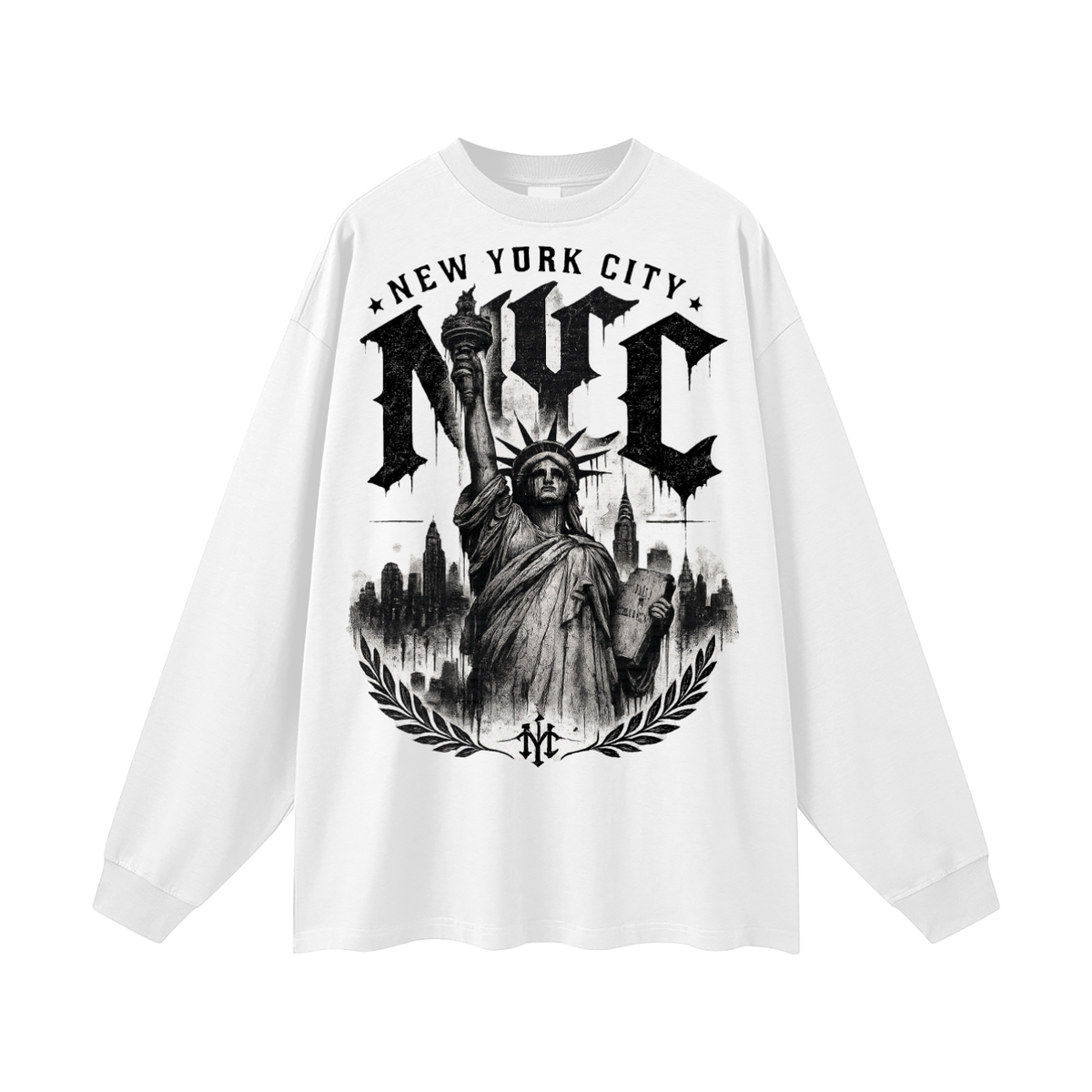NYC Gothic Long Sleeve T-Shirt