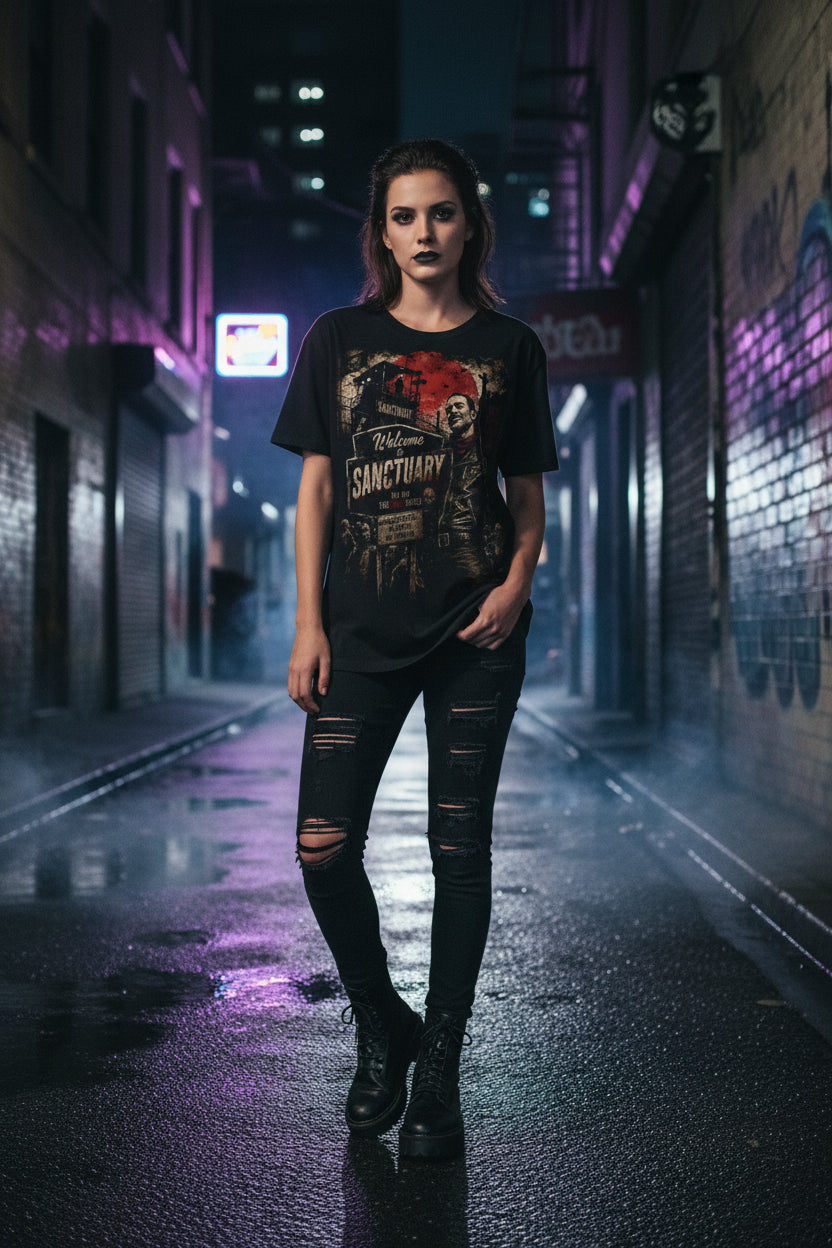 Welcome to Sanctuary Graphic Tee