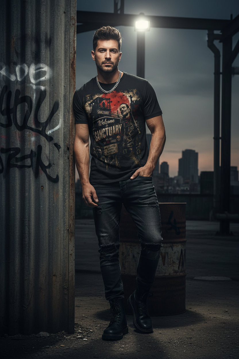 Welcome to Sanctuary Graphic Tee