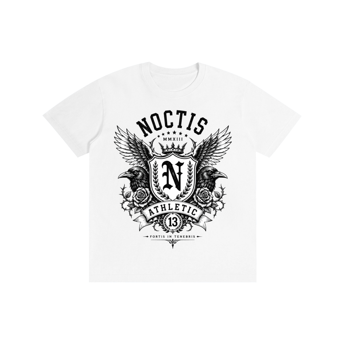 Noctis Crest Pure Cotton Unisex T-Shirt | Graphic Tee