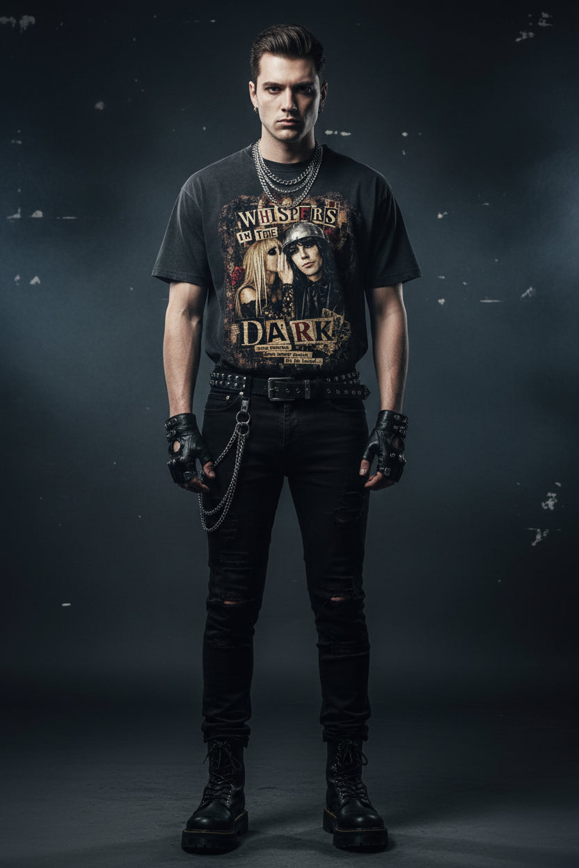 Whispers in the Dark Graphic Tee