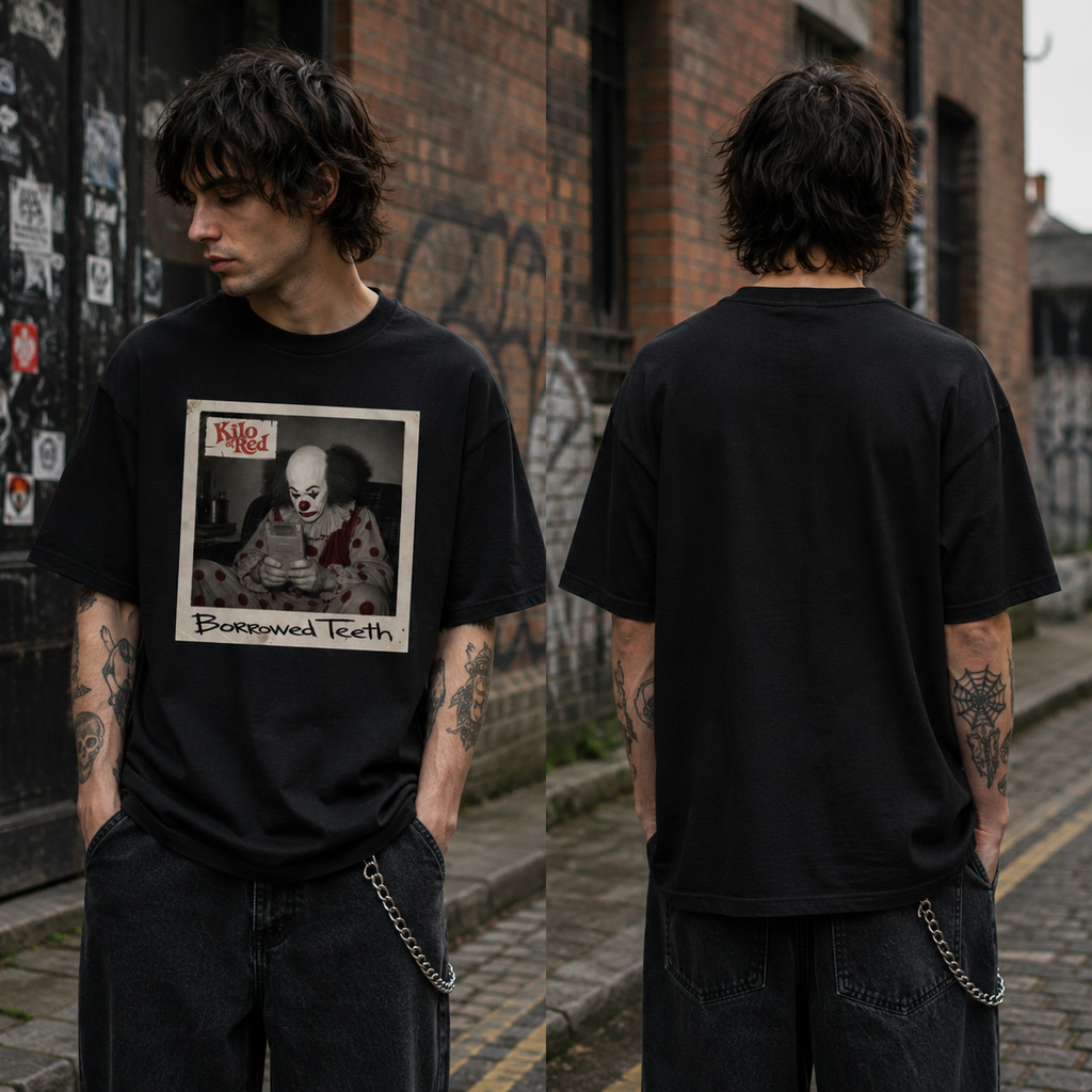 Kilo of Red – Borrowed Teeth Album Cover T-Shirt | Official Graphic Tee