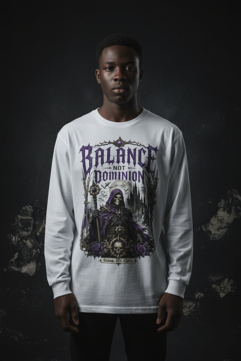 Balance Not Dominion Long Sleeve Tee