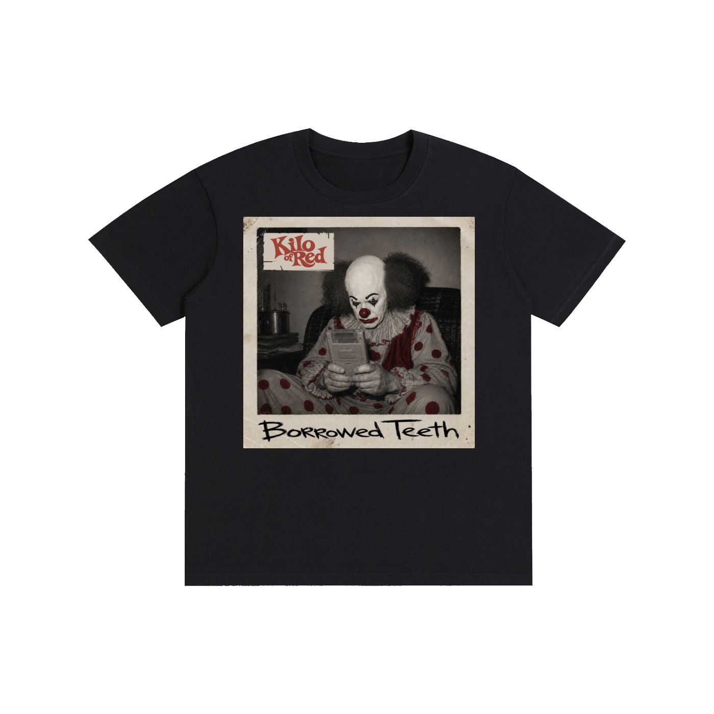 Kilo of Red – Borrowed Teeth Album Cover T-Shirt | Official Graphic Tee