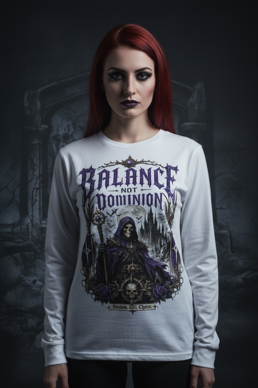Balance Not Dominion — Female Front Close