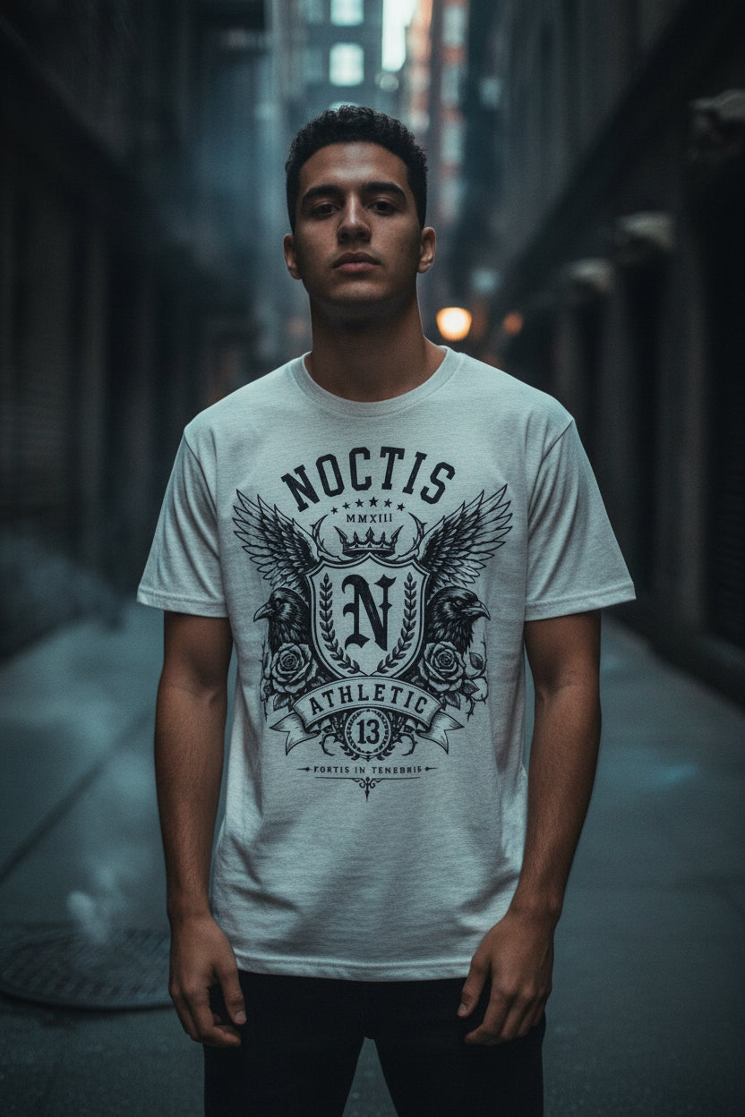 Noctis Crest Pure Cotton Unisex T-Shirt | Graphic Tee