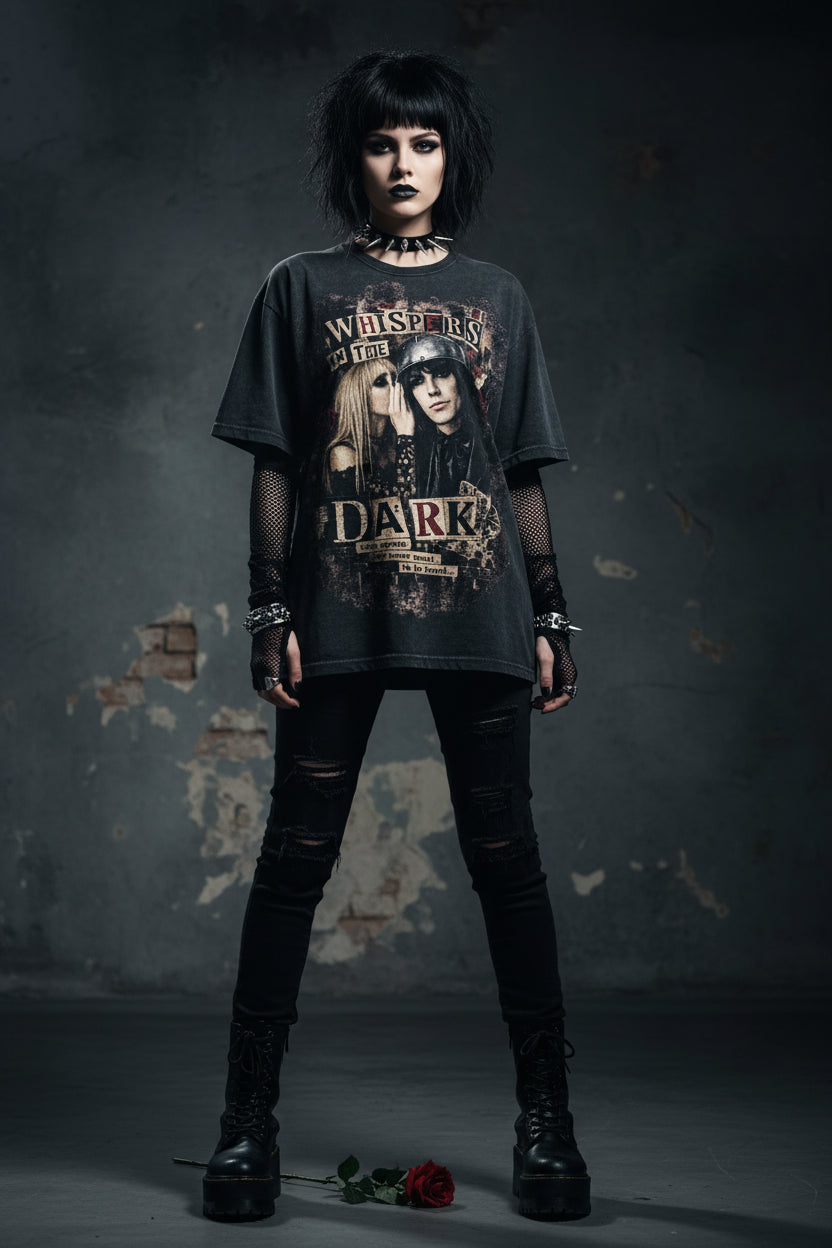 Whispers in the Dark Graphic Tee