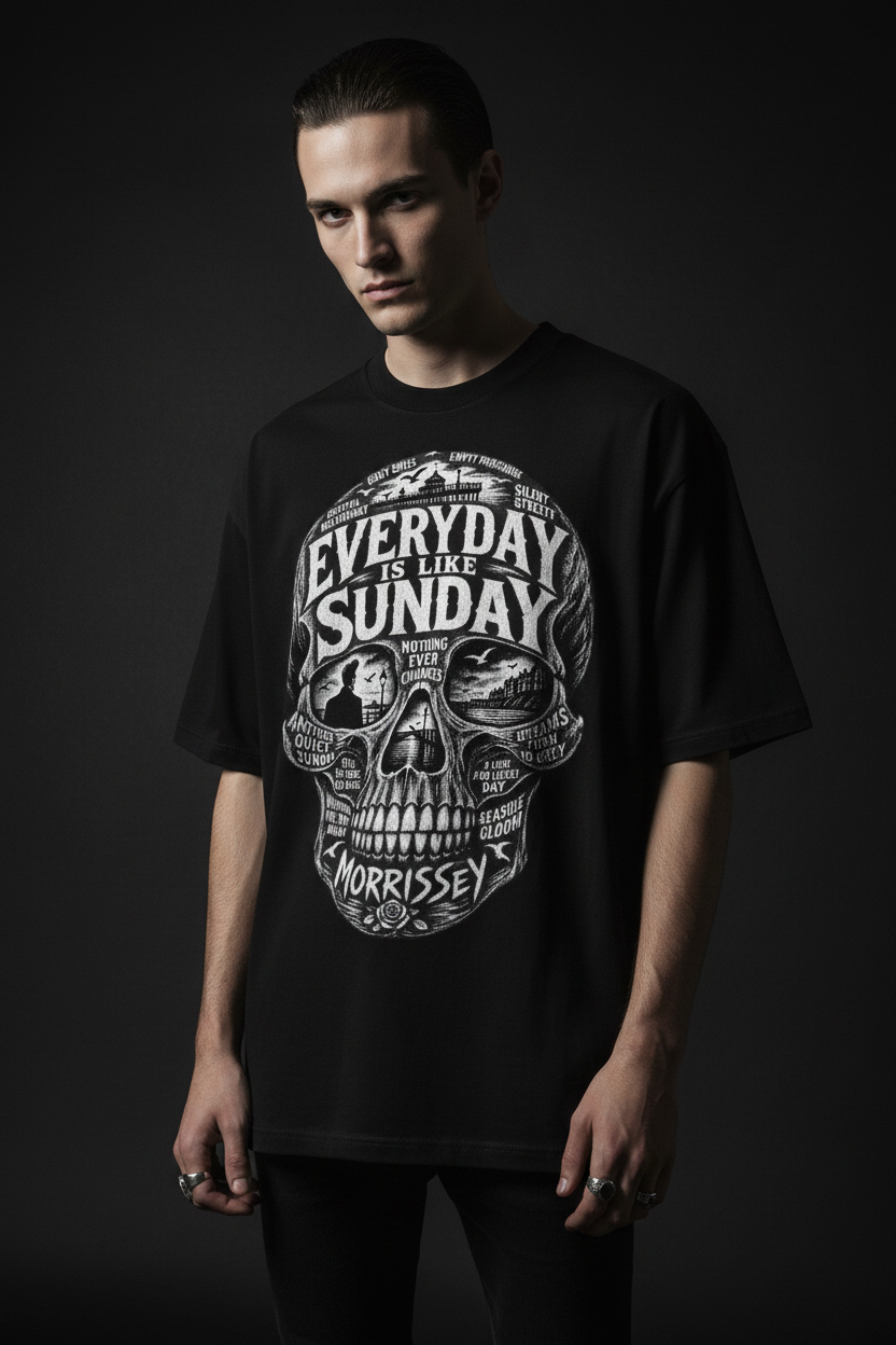 Everyday Is Like Sunday Tee — Front Editorial