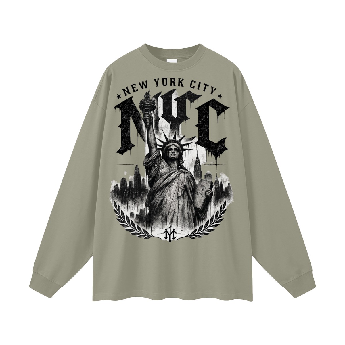 NYC Gothic Long Sleeve T-Shirt