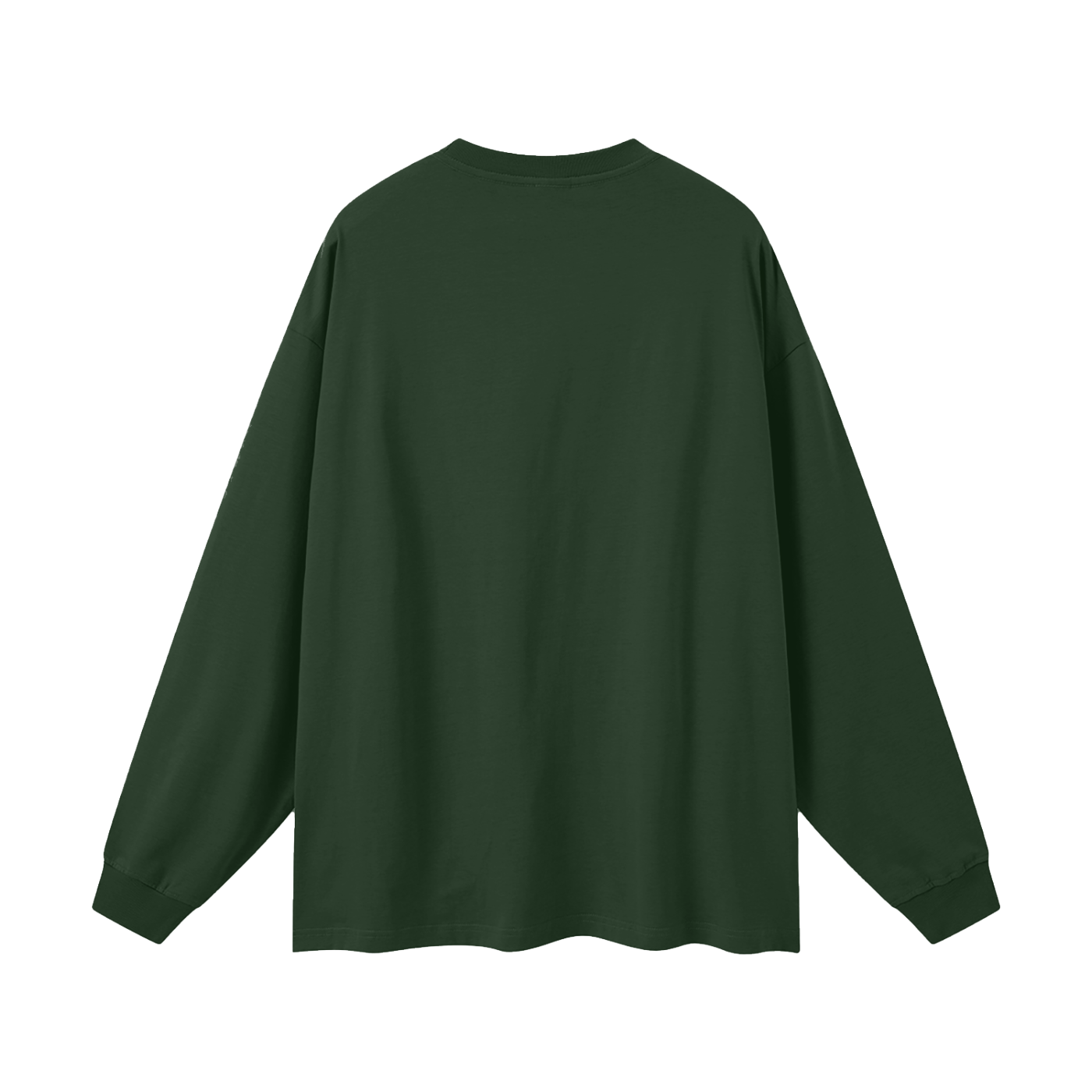 Noctis Athletic Crest Long Sleeve Tee – Heavyweight Oversized Drop Shoulder