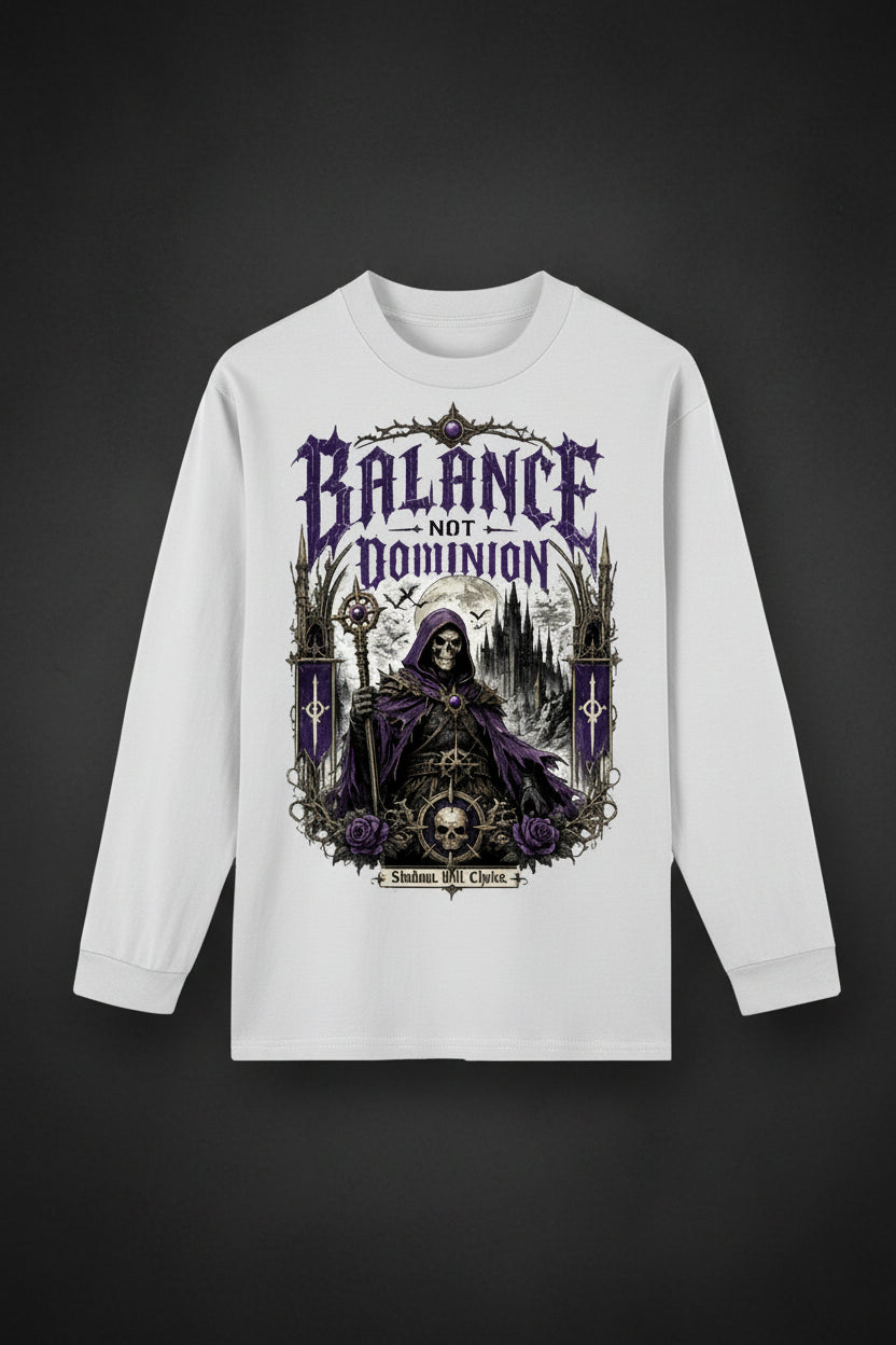 Balance Not Dominion Long Sleeve Tee