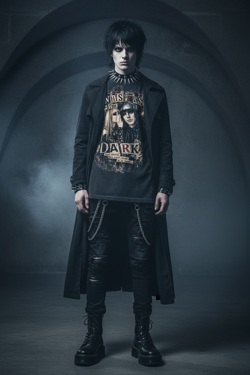 Whispers in the Dark — Front Facing Model